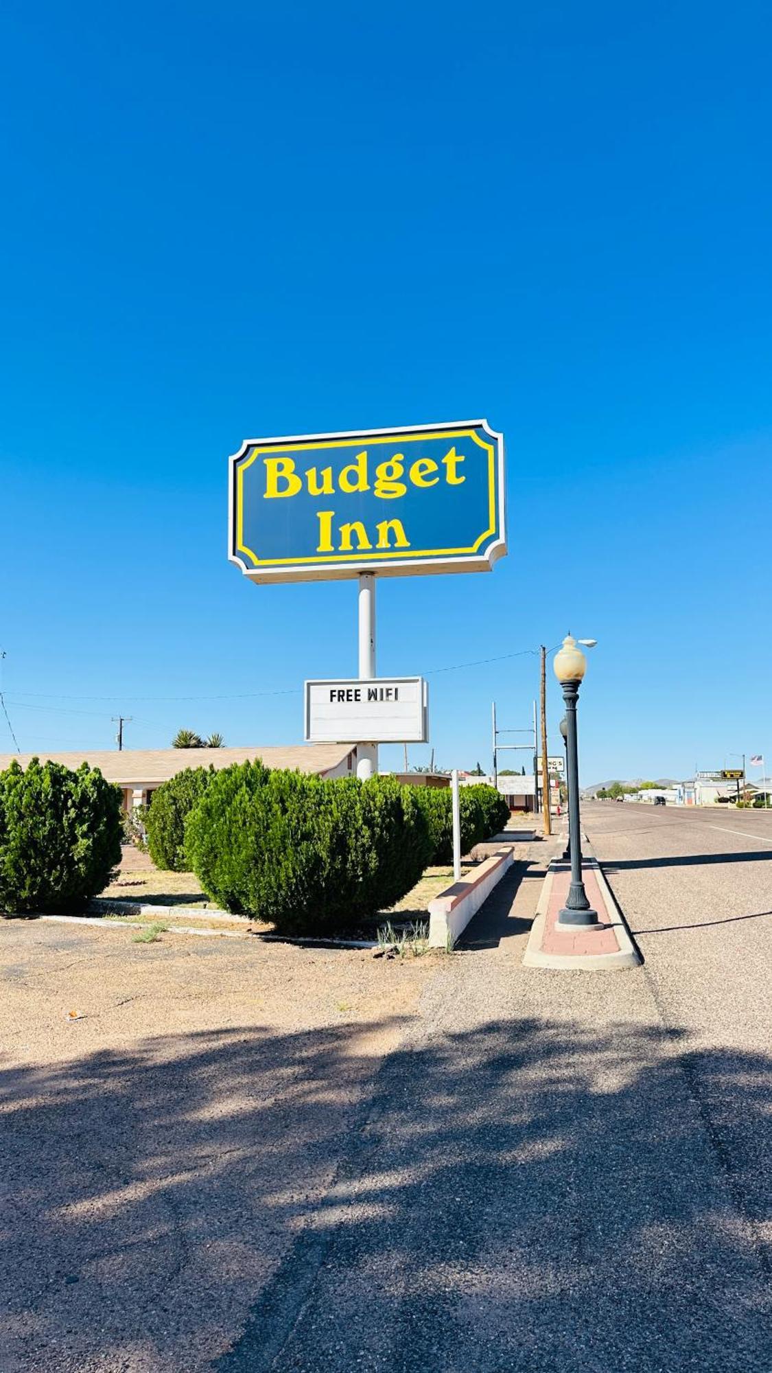 Budget Inn Van Horn Bagian luar foto