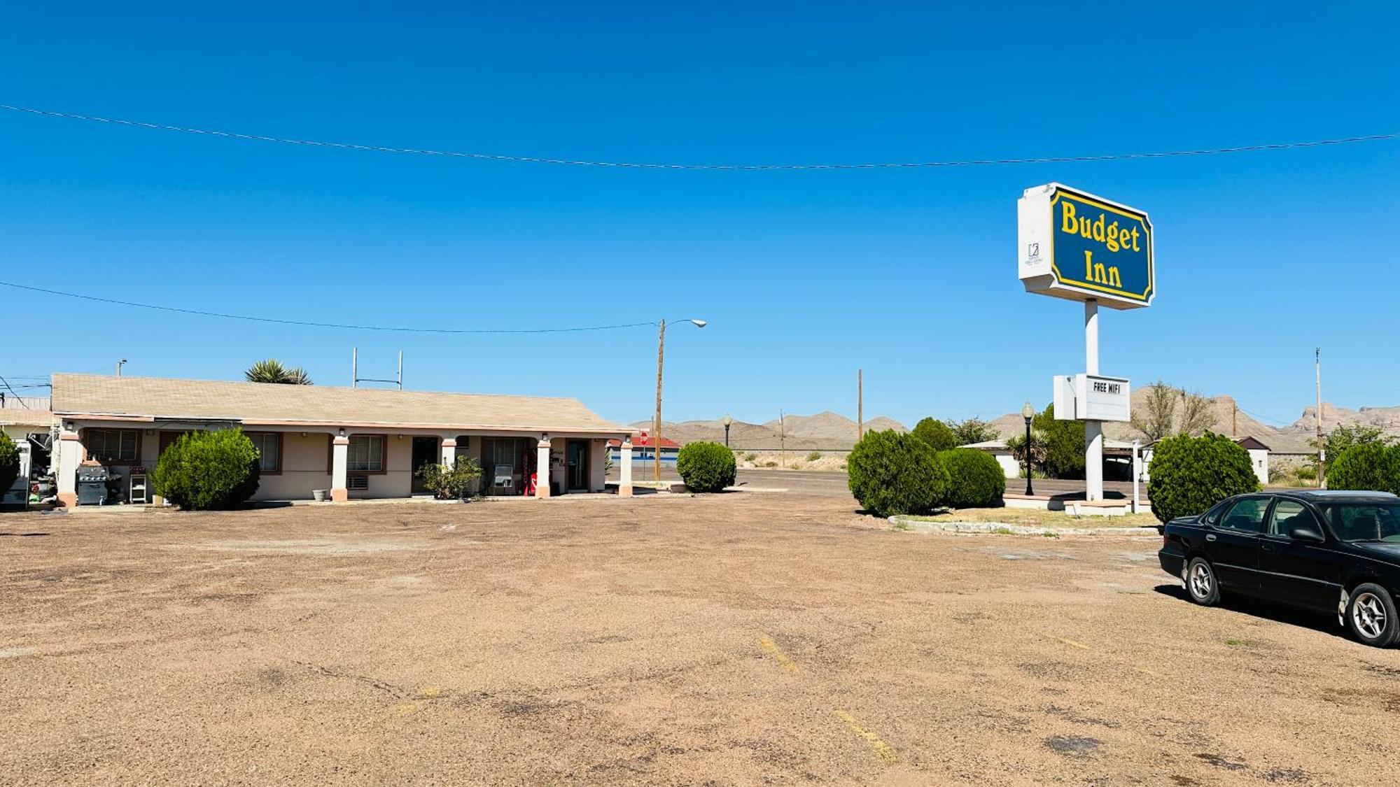 Budget Inn Van Horn Bagian luar foto