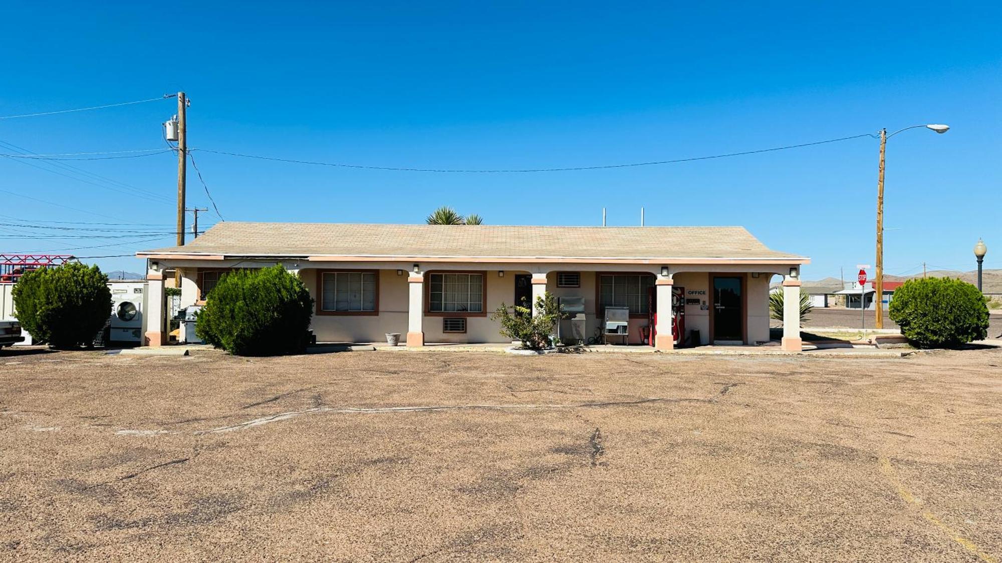 Budget Inn Van Horn Bagian luar foto